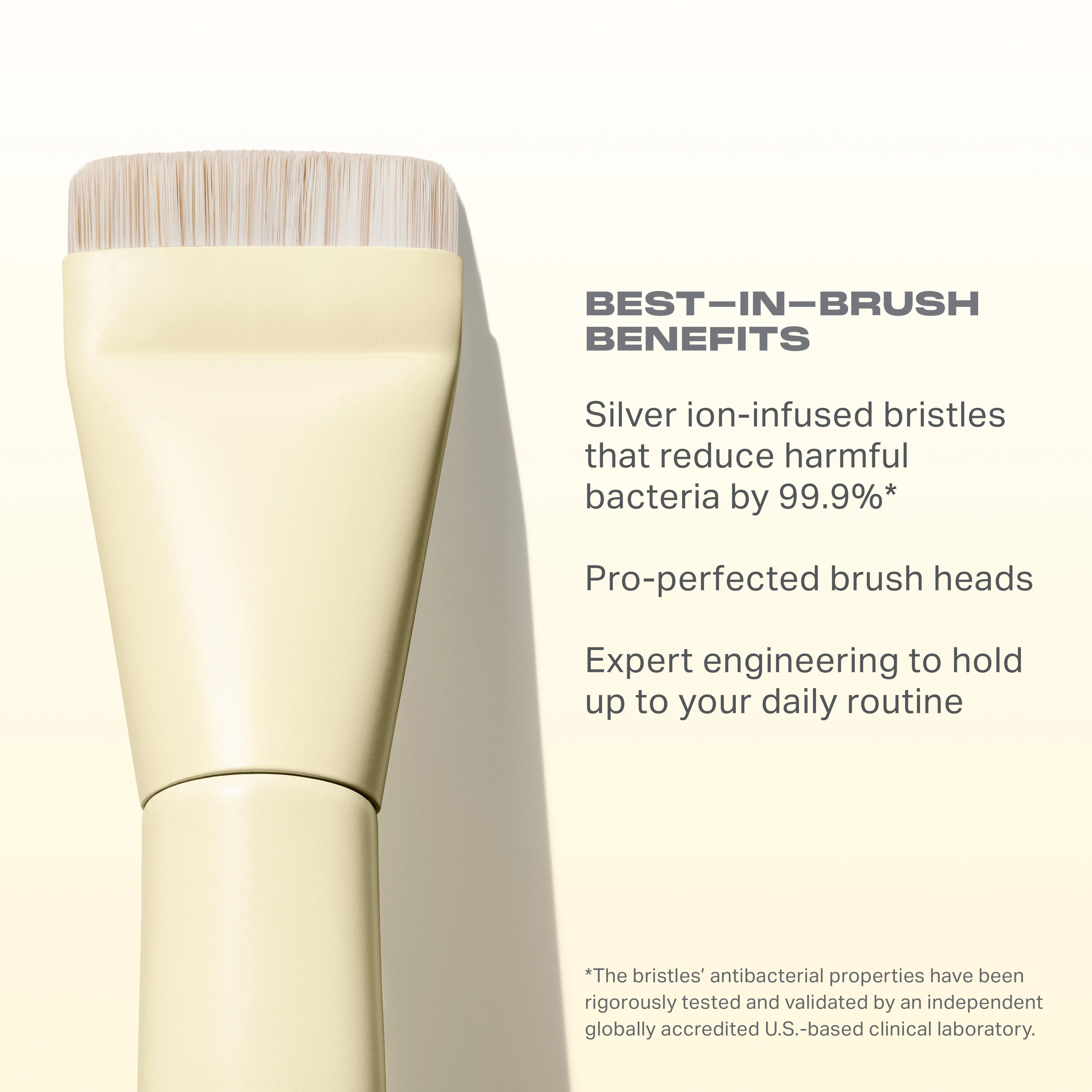 Buttery Blends M106 Flat-Topped Foundation Brush - Image 4