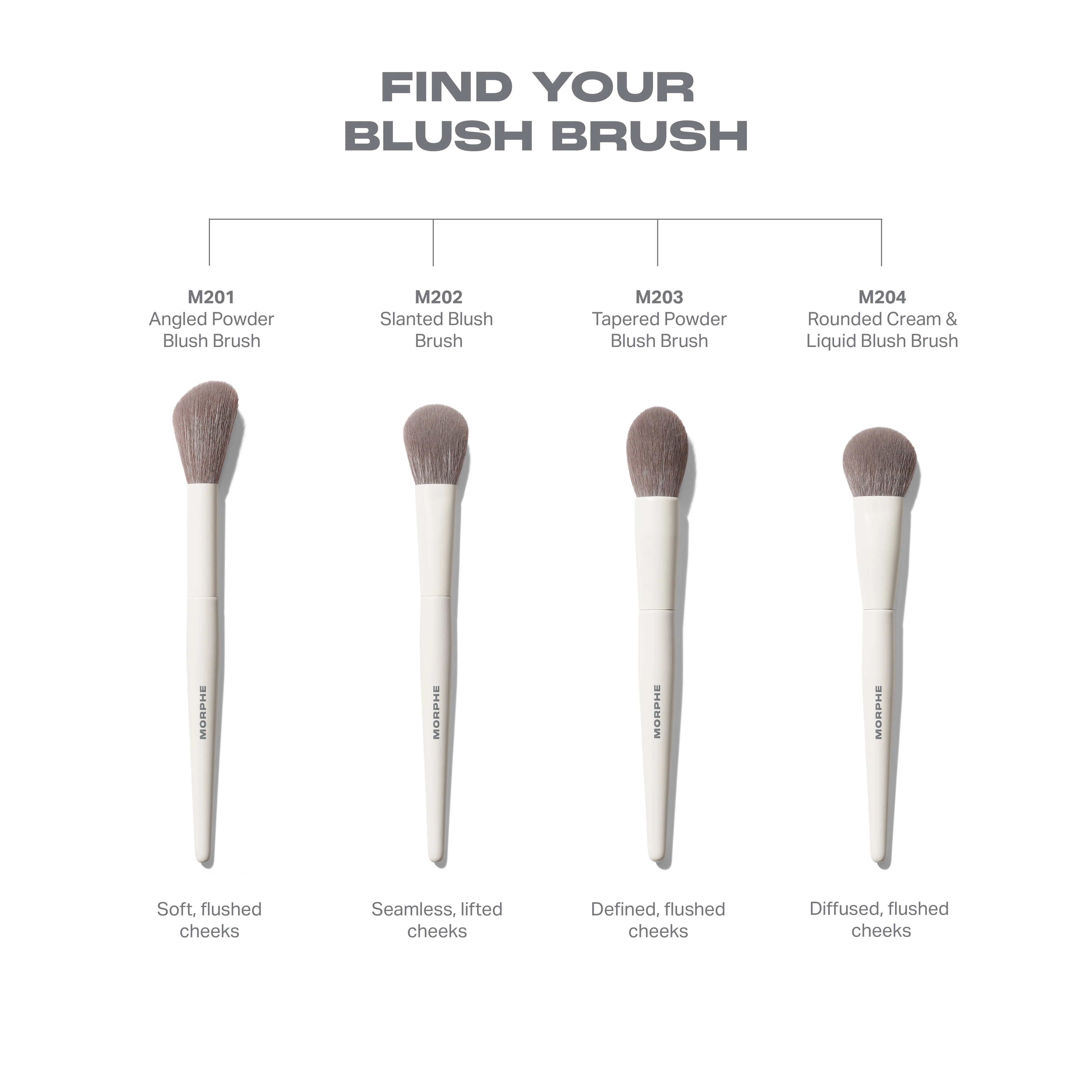 M201 Angled Powder Blush Brush - Image 5