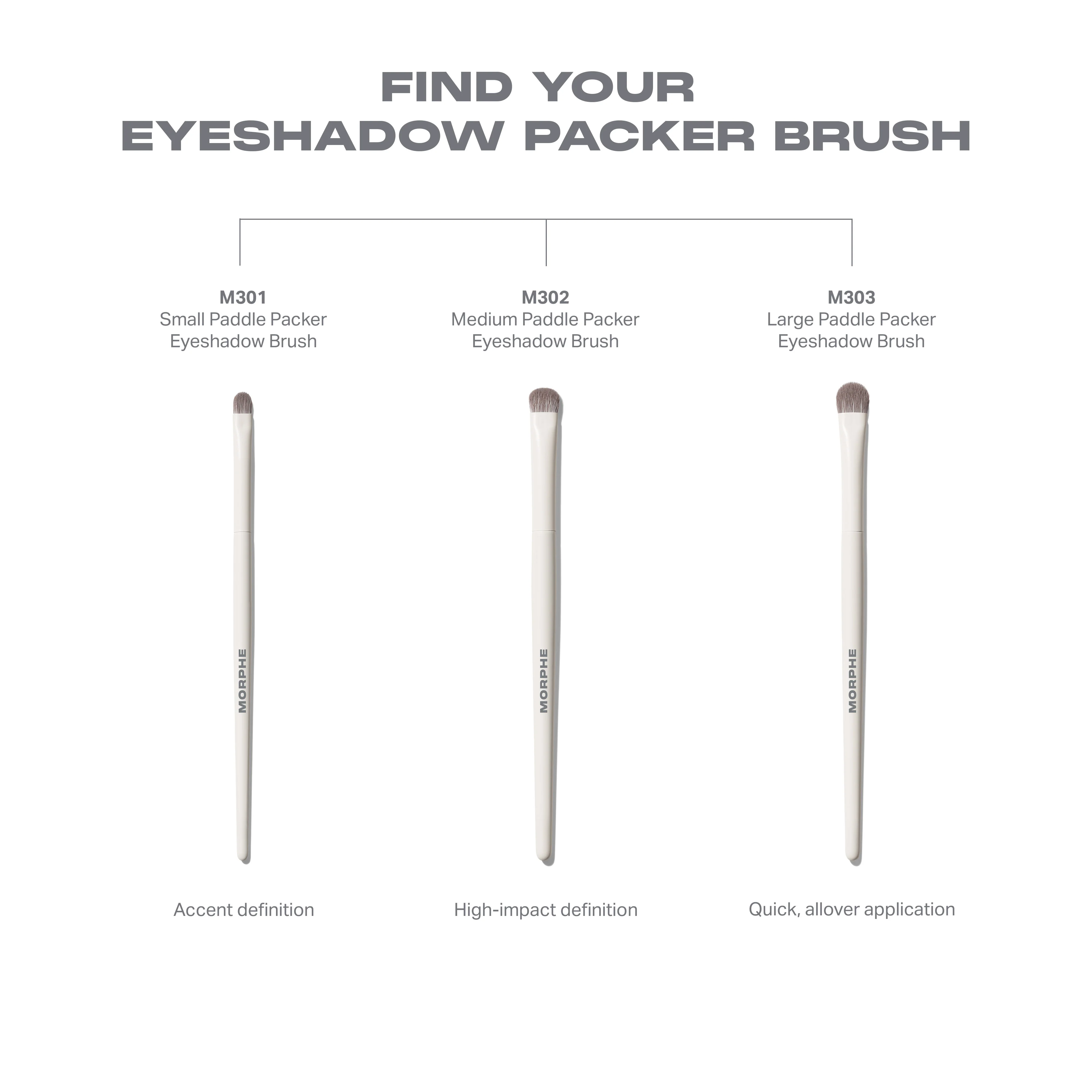 M303 Large Paddle Packer Eyeshadow Brush - Image 5
