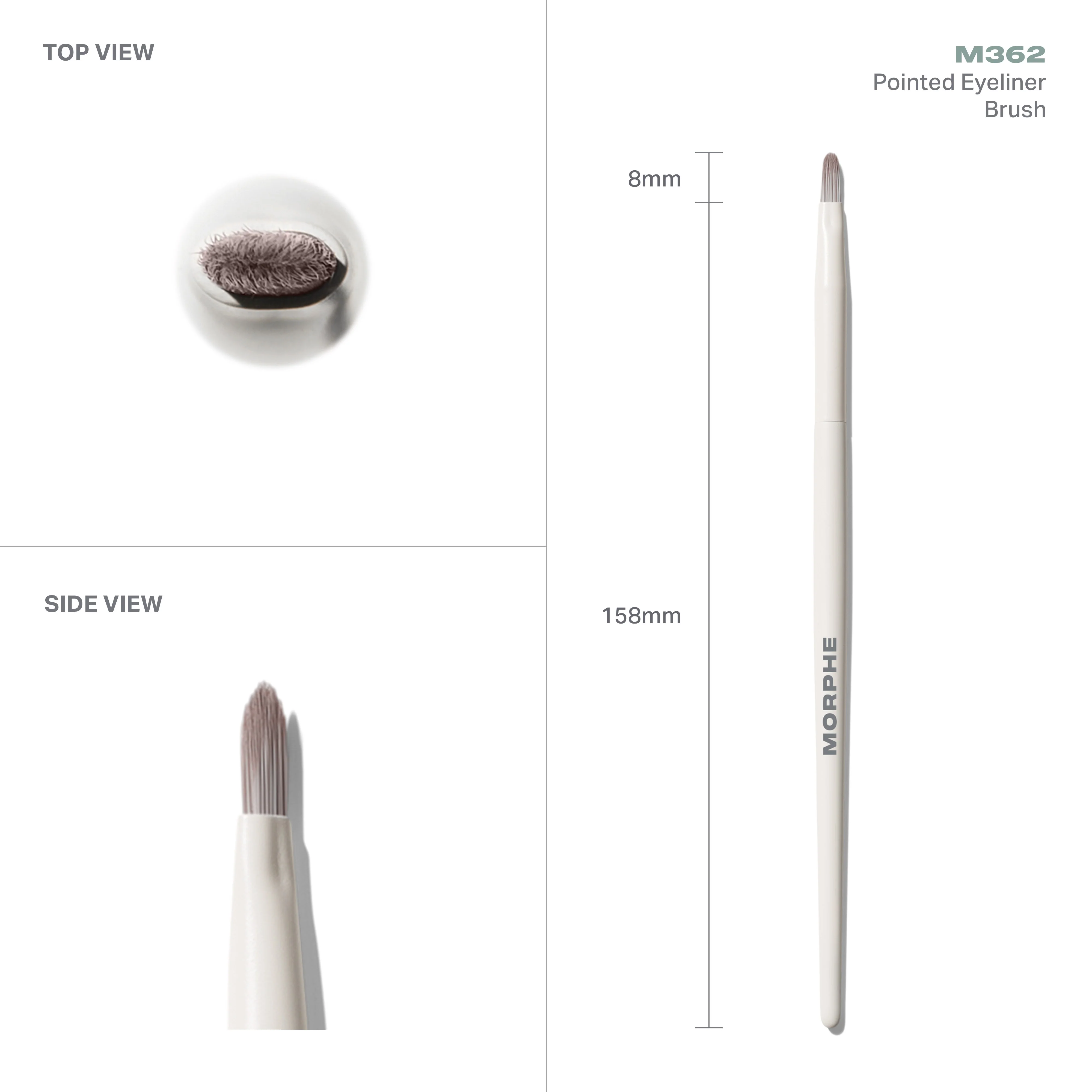 M362 Pointed Eyeliner Brush - Image 4