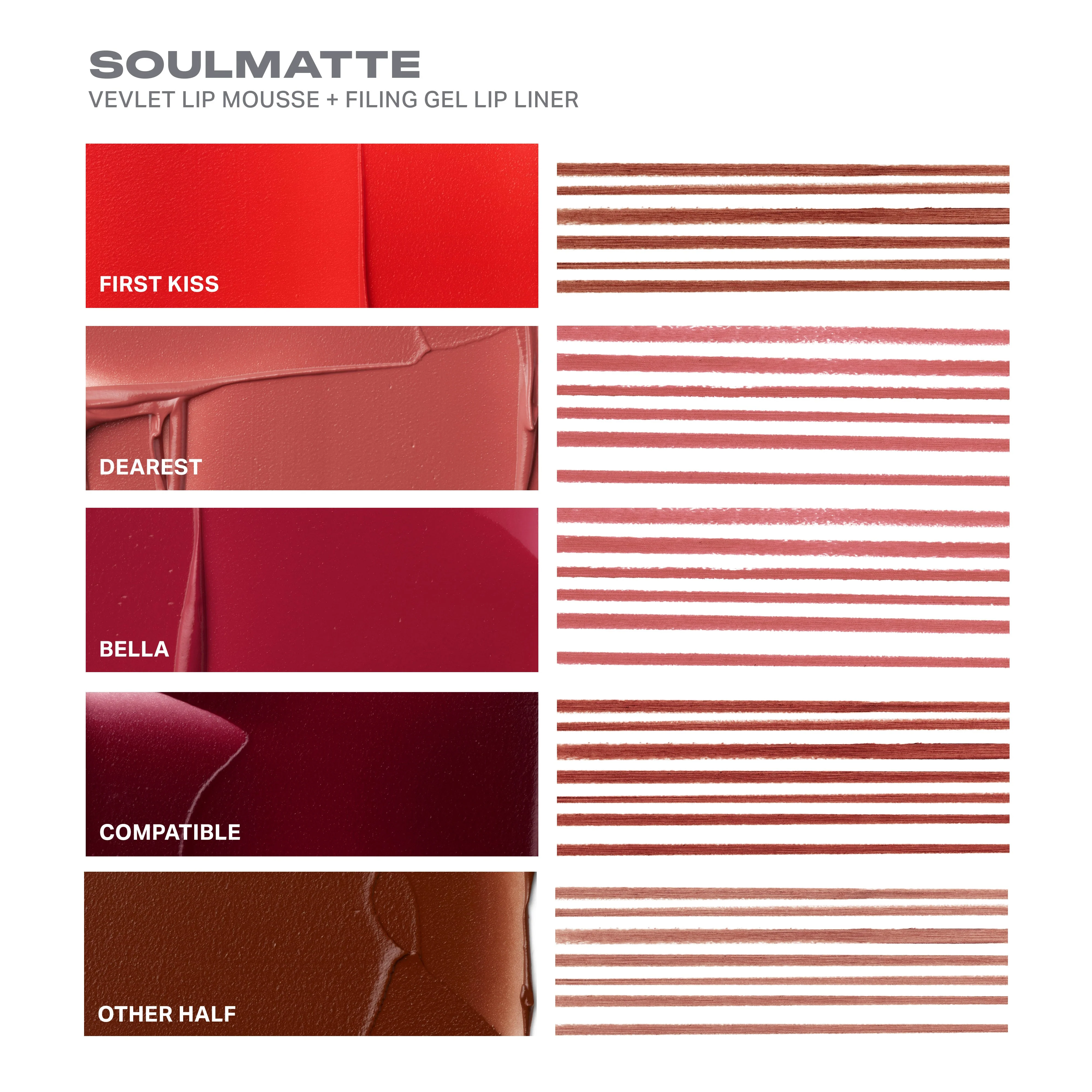 Soulmatte Filling Gel Lip Liner - Image 35