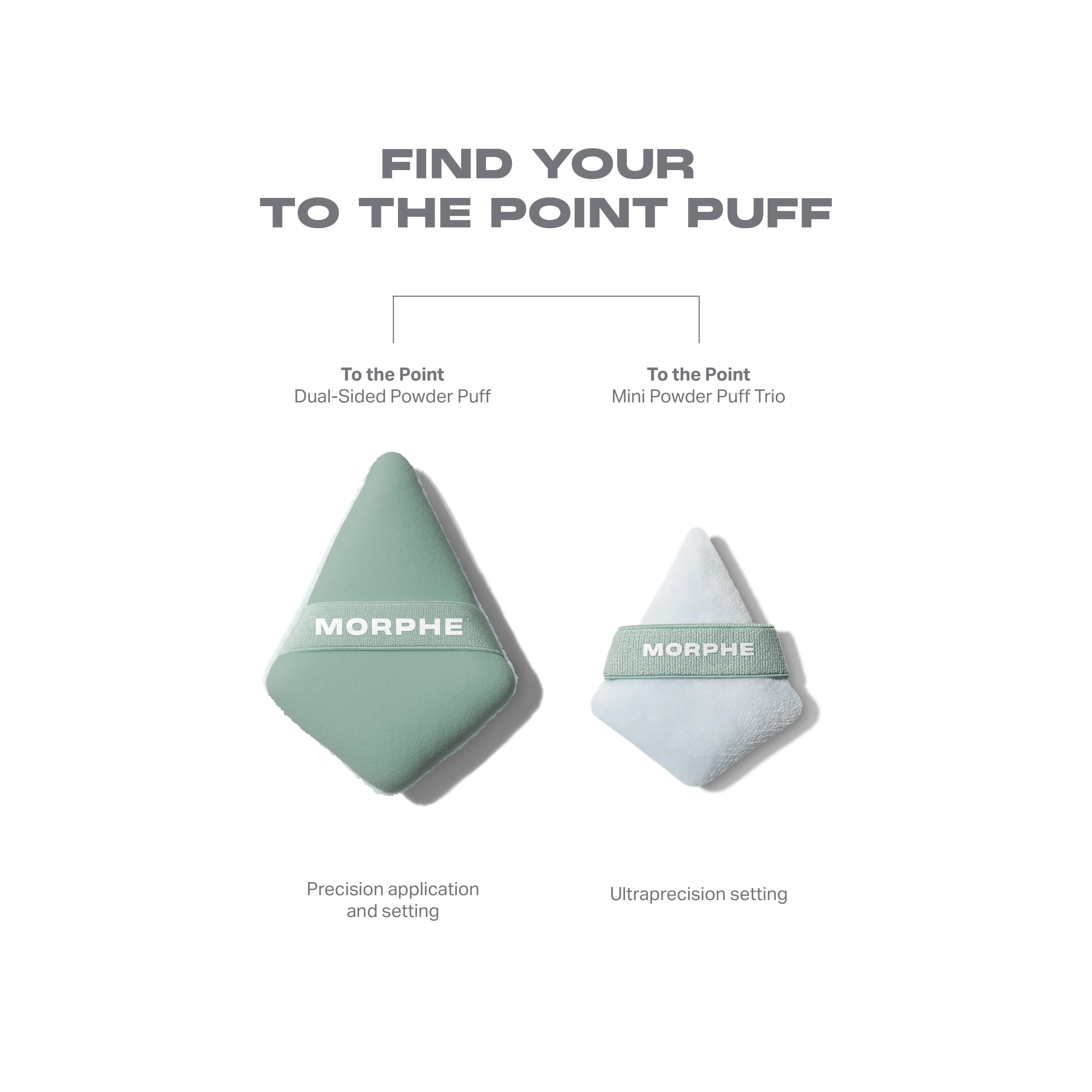 To The Point Mini Powder Puff Trio - Image 4